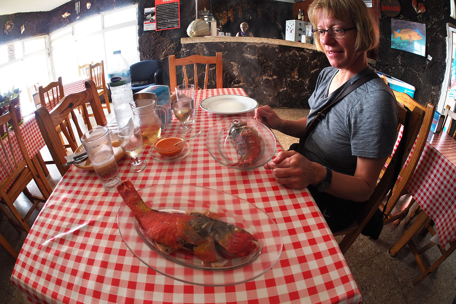 Bar Restaurante "Casa Carlos" in Las Calcosas . El Hierro . Kanarische Inseln 2018 (Foto: Andreas Kuhrt)
