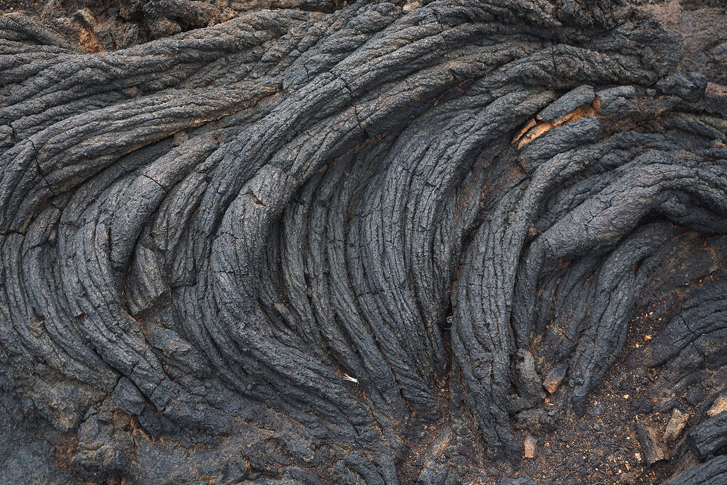 Lava bei La Restinga . El Hierro . Kanarische Inseln 2018 (Foto: Andreas Kuhrt)