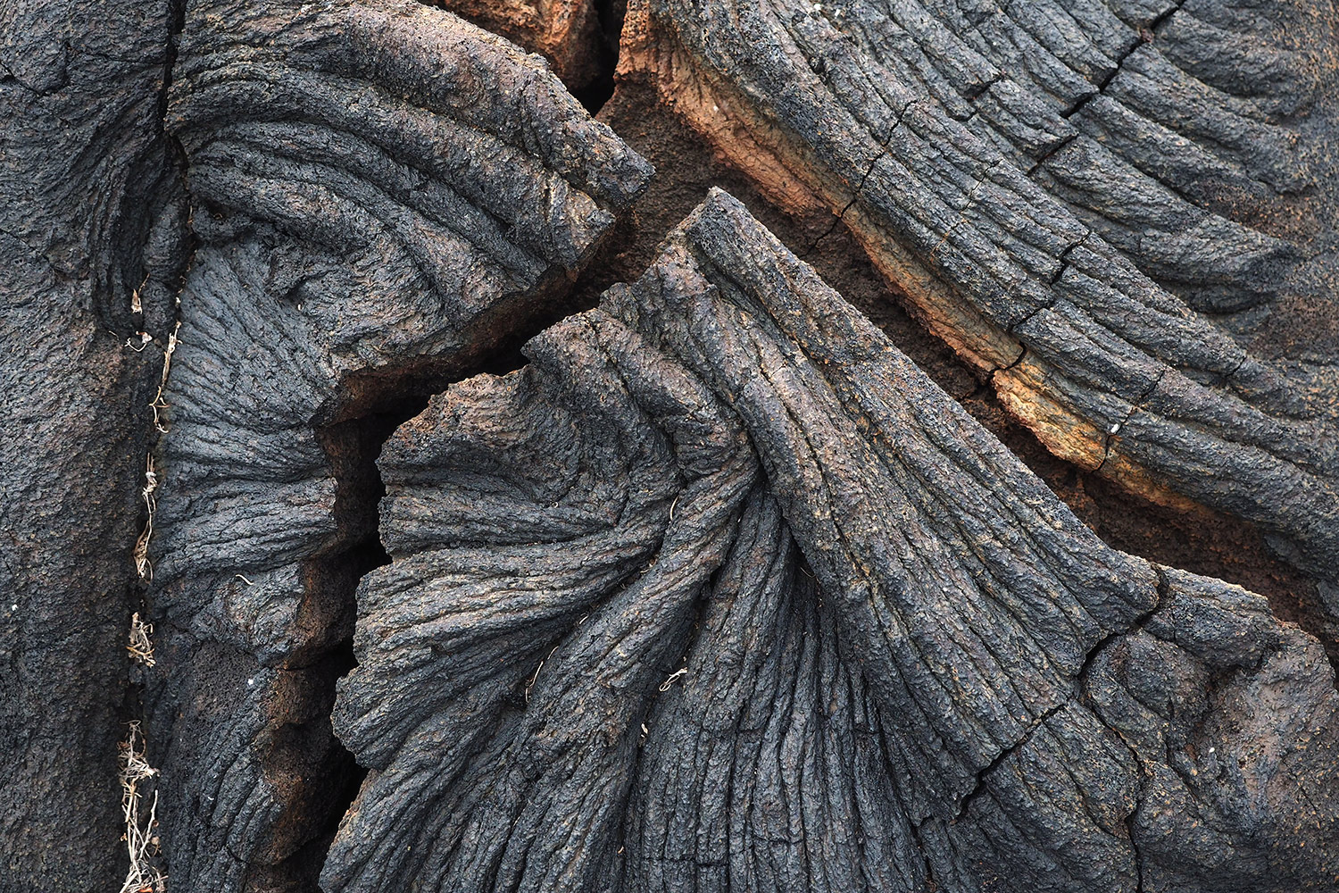Lava bei La Restinga . El Hierro . Kanarische Inseln 2018 (Foto: Andreas Kuhrt)