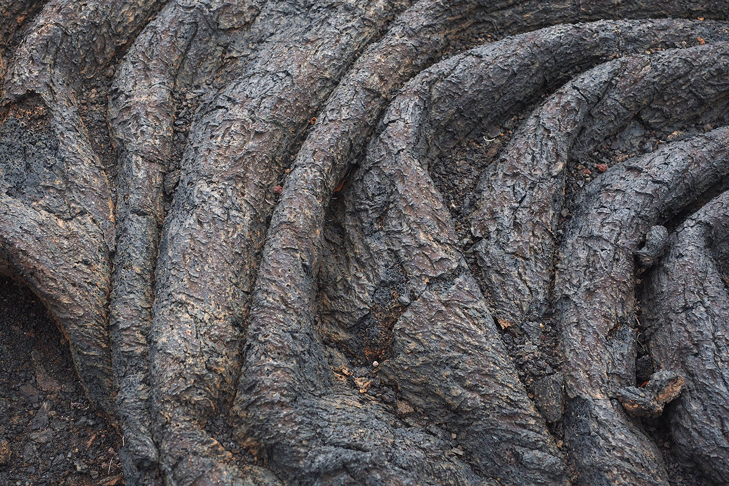 Lava bei La Restinga . El Hierro . Kanarische Inseln 2018 (Foto: Andreas Kuhrt)
