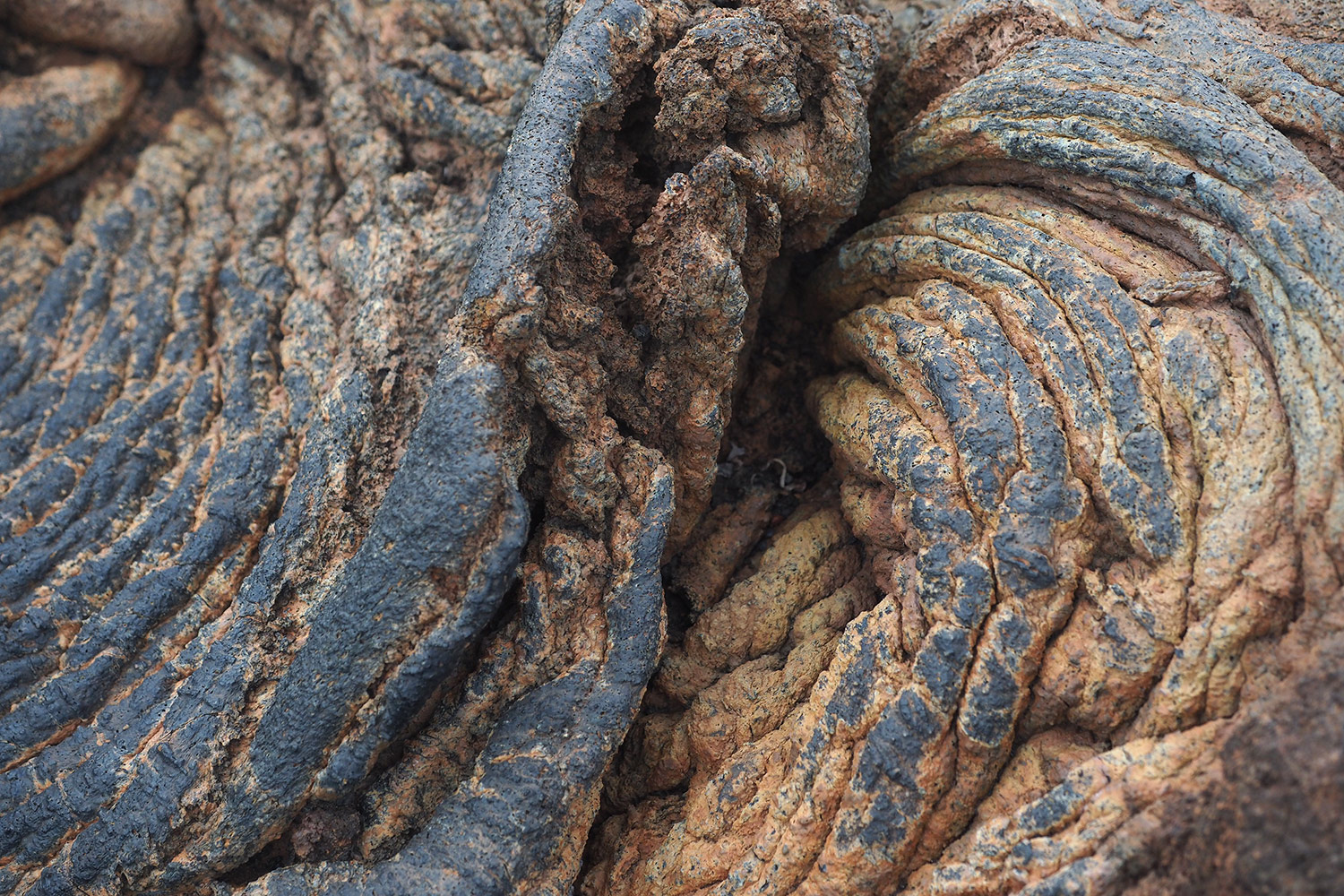 Lava bei La Restinga . El Hierro . Kanarische Inseln 2018 (Foto: Andreas Kuhrt)