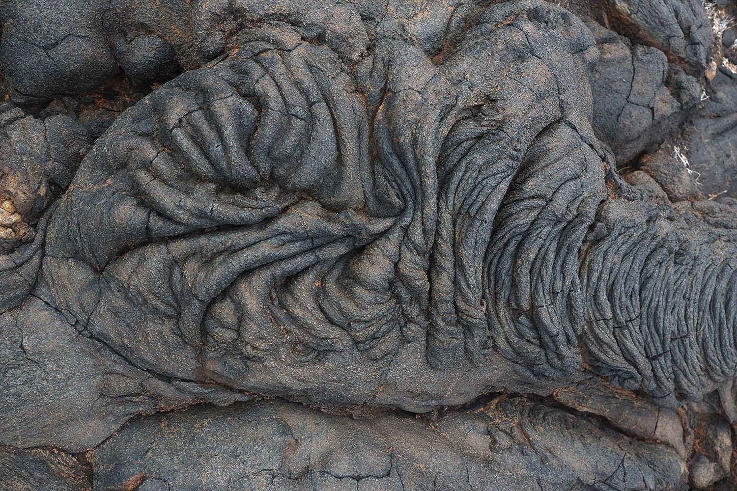 Lava bei La Restinga . El Hierro . Kanarische Inseln 2018 (Foto: Andreas Kuhrt)