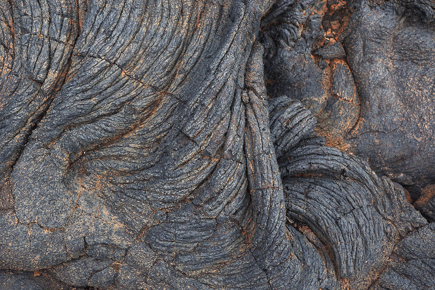 Lava bei La Restinga . El Hierro . Kanarische Inseln 2018 (Foto: Andreas Kuhrt)