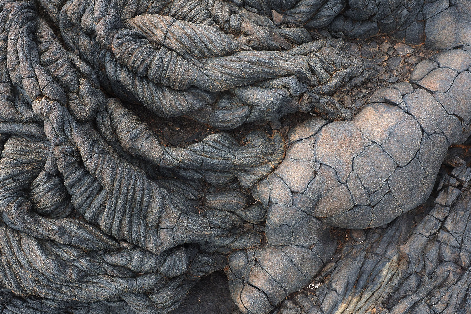 Lava bei La Restinga . El Hierro . Kanarische Inseln 2018 (Foto: Andreas Kuhrt)