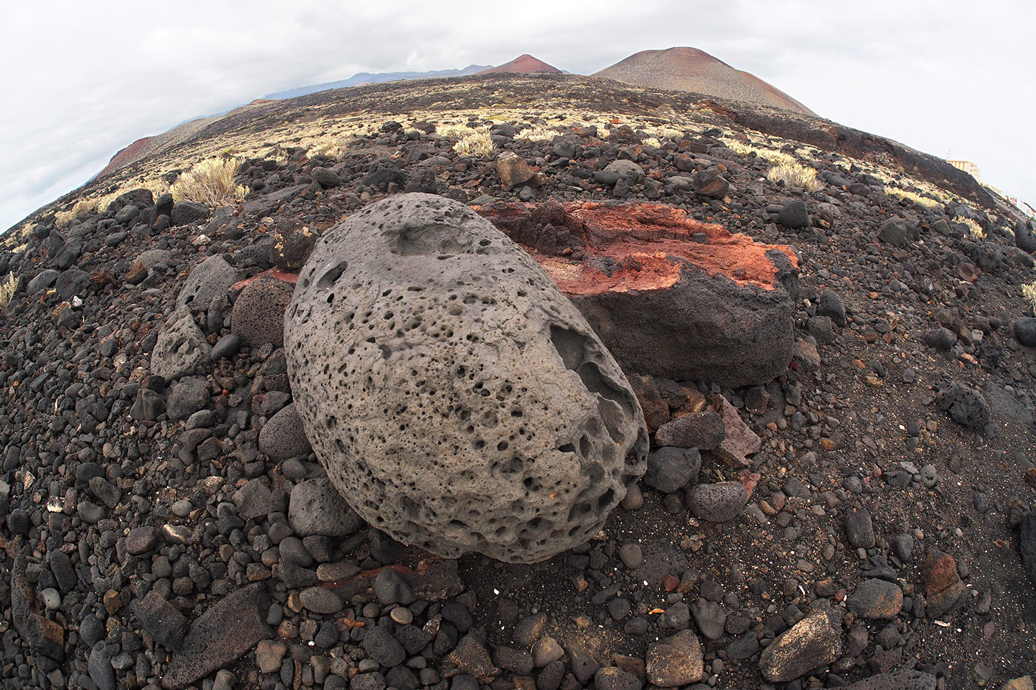 Vulkanlandschaft bei La Restinga . El Hierro . Kanarische Inseln 2018 (Foto: Andreas Kuhrt)