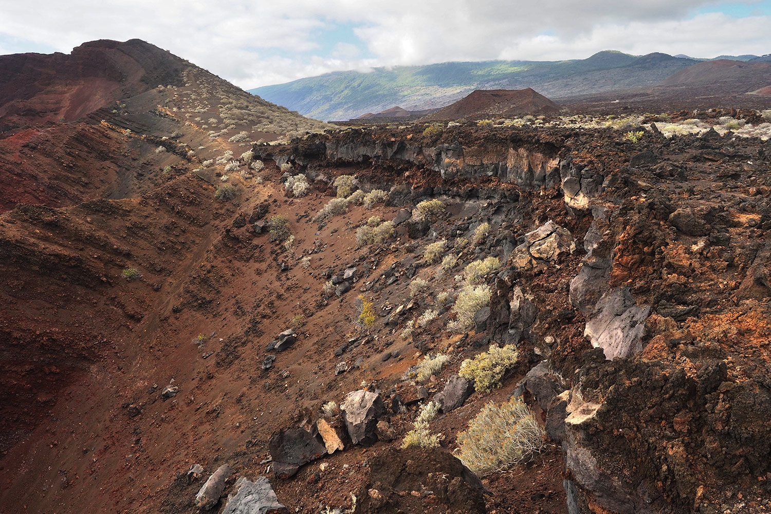 Zur Montaña puerto de Naos bei La Restinga . El Hierro . Kanarische Inseln 2018 (Foto: Andreas Kuhrt)