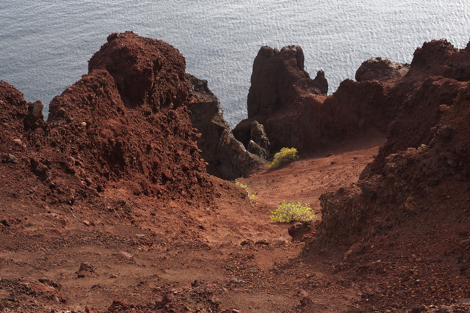 Klippen der Montaña puerto de Naos bei La Restinga . El Hierro . Kanarische Inseln 2018 (Foto: Andreas Kuhrt)