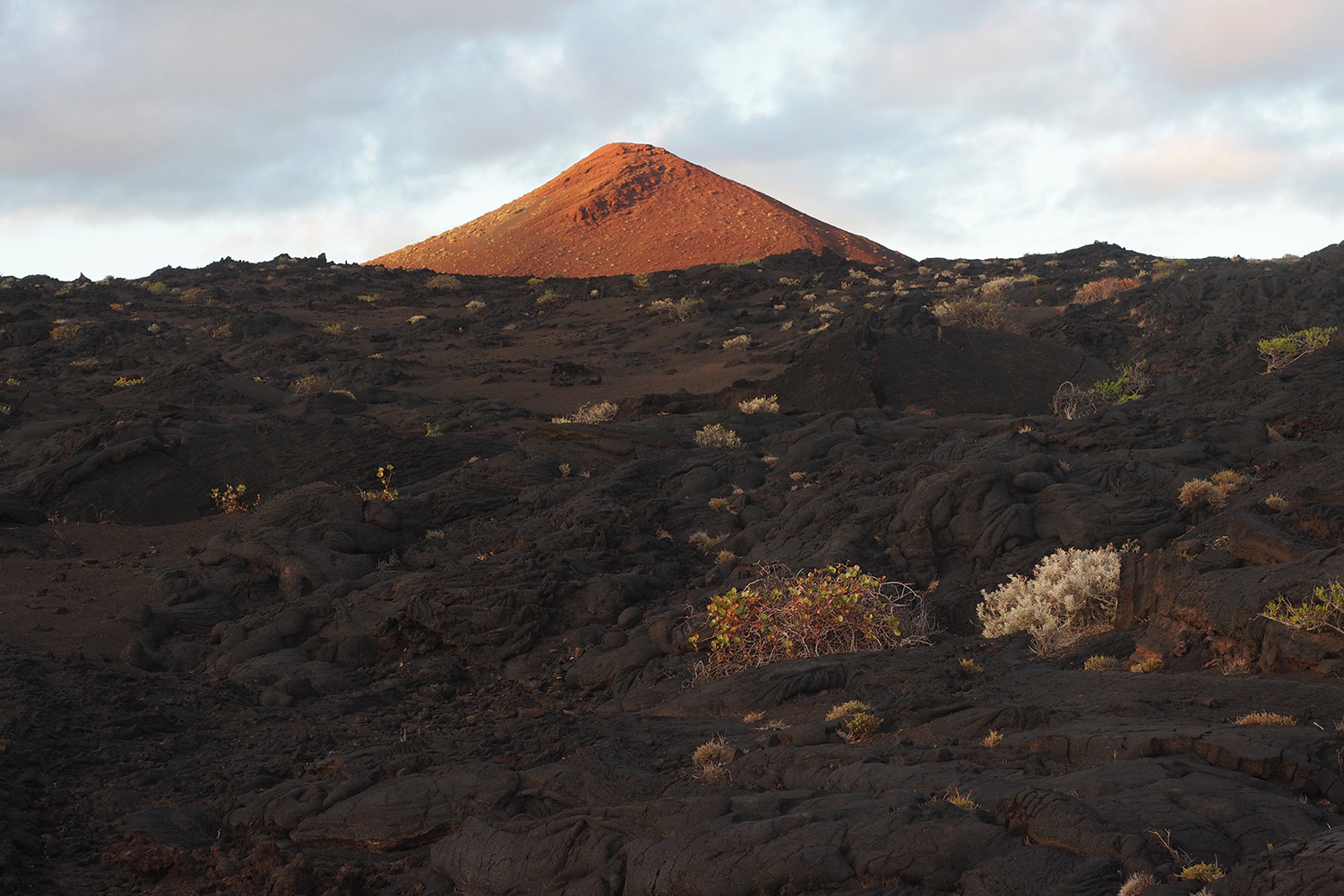 Vulkanlandschaft bei La Restinga . El Hierro . Kanarische Inseln 2018 (Foto: Andreas Kuhrt)
