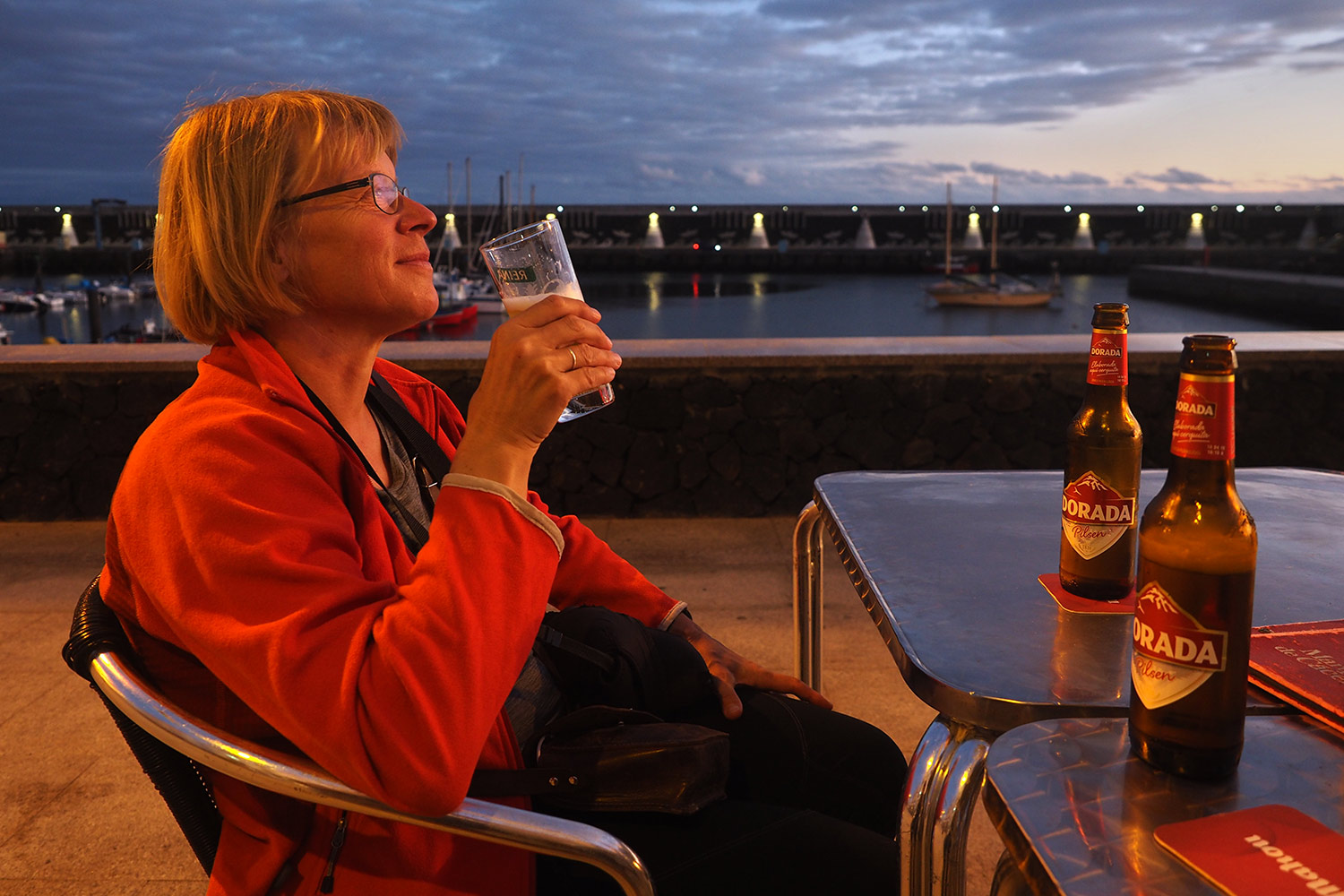 An der Hafenpromenade von La Restinga . El Hierro . Kanarische Inseln 2018 (Foto: Andreas Kuhrt)