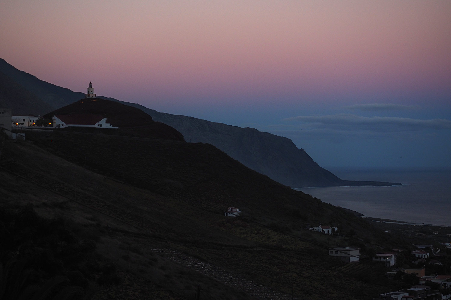 La Frontera: Blick zum Campanario Joapira . El Hierro . Kanarische Inseln 2018 (Foto: Andreas Kuhrt)