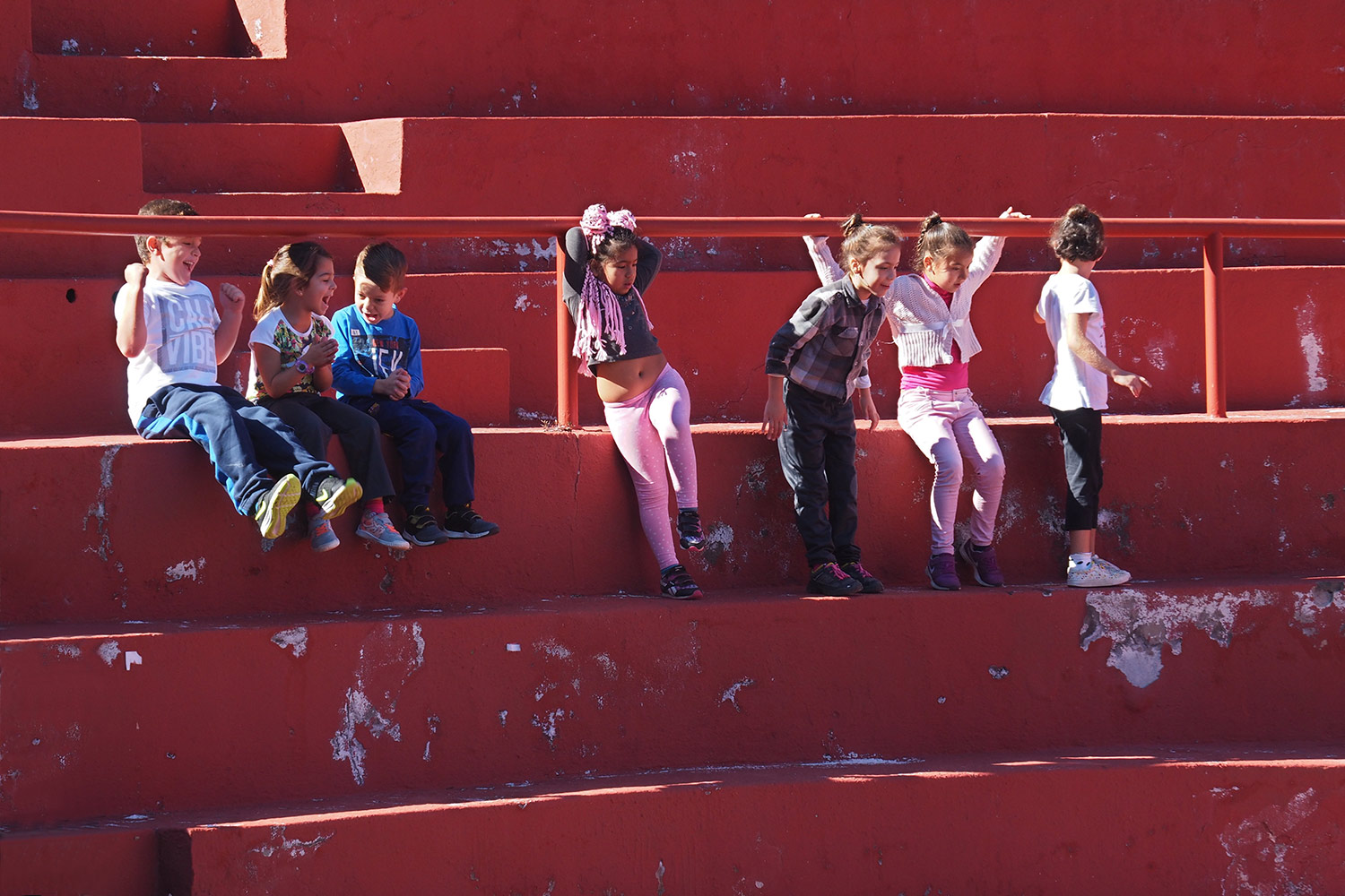 Lucha-Canaria-Arena in La Frontera . El Hierro . Kanarische Inseln 2018 (Foto: Andreas Kuhrt)