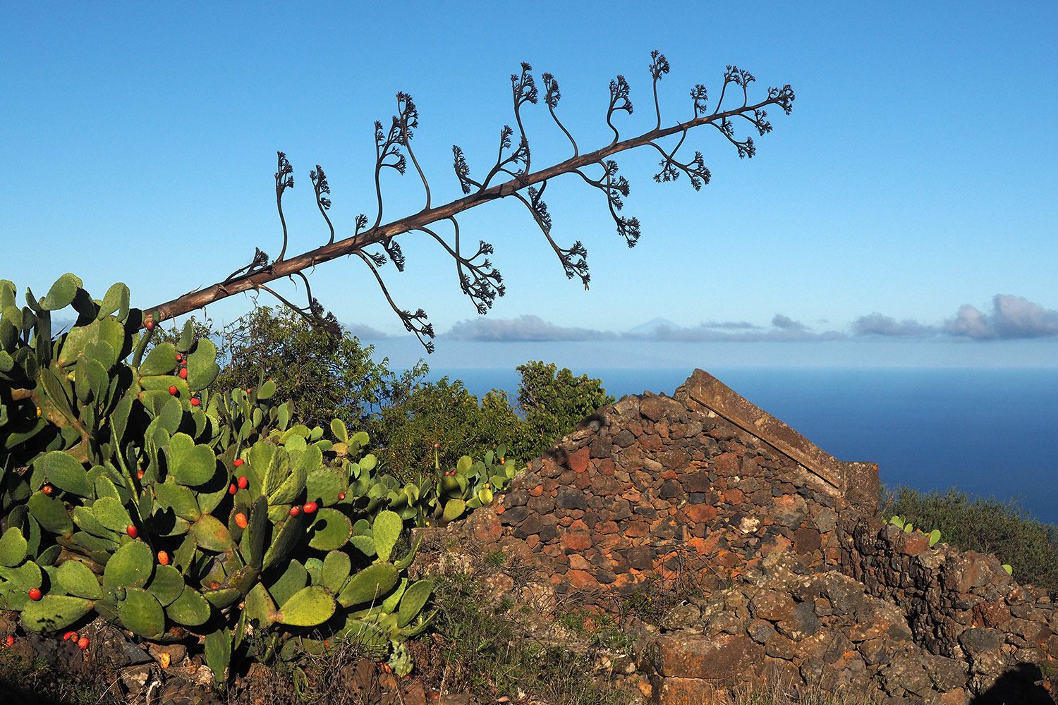 Altes Haus in Isora . El Hierro . Kanarische Inseln 2018 (Foto: Andreas Kuhrt)