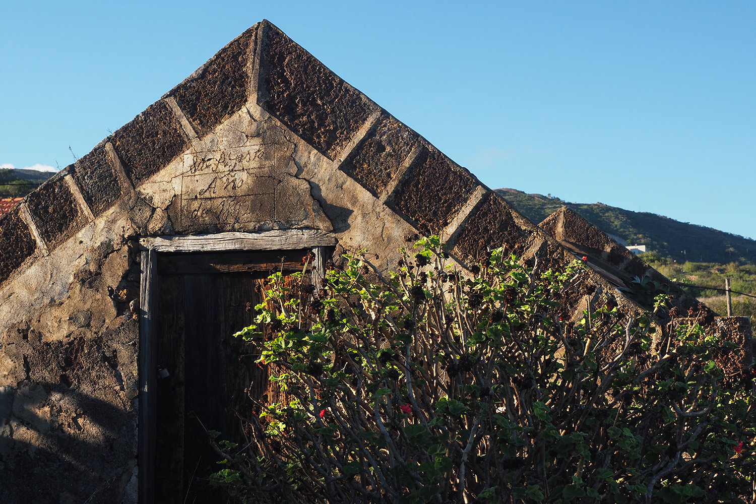 Altes Haus in Isora . El Hierro . Kanarische Inseln 2018 (Foto: Andreas Kuhrt)