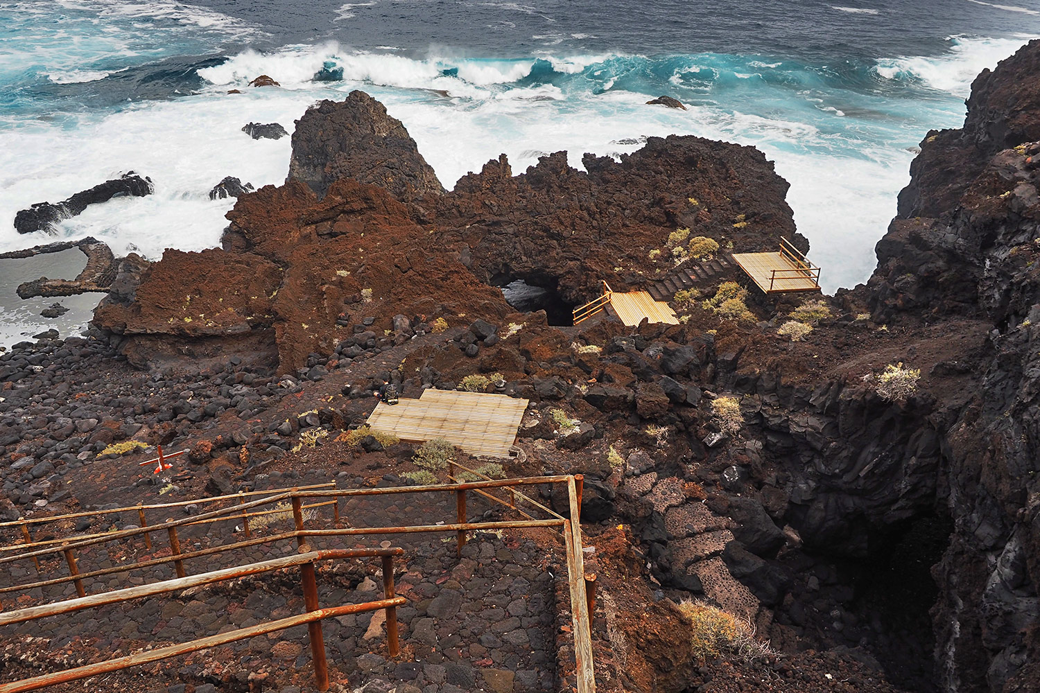 Weg zur Charco Azul . El Hierro . Kanarische Inseln 2018 (Foto: Andreas Kuhrt)