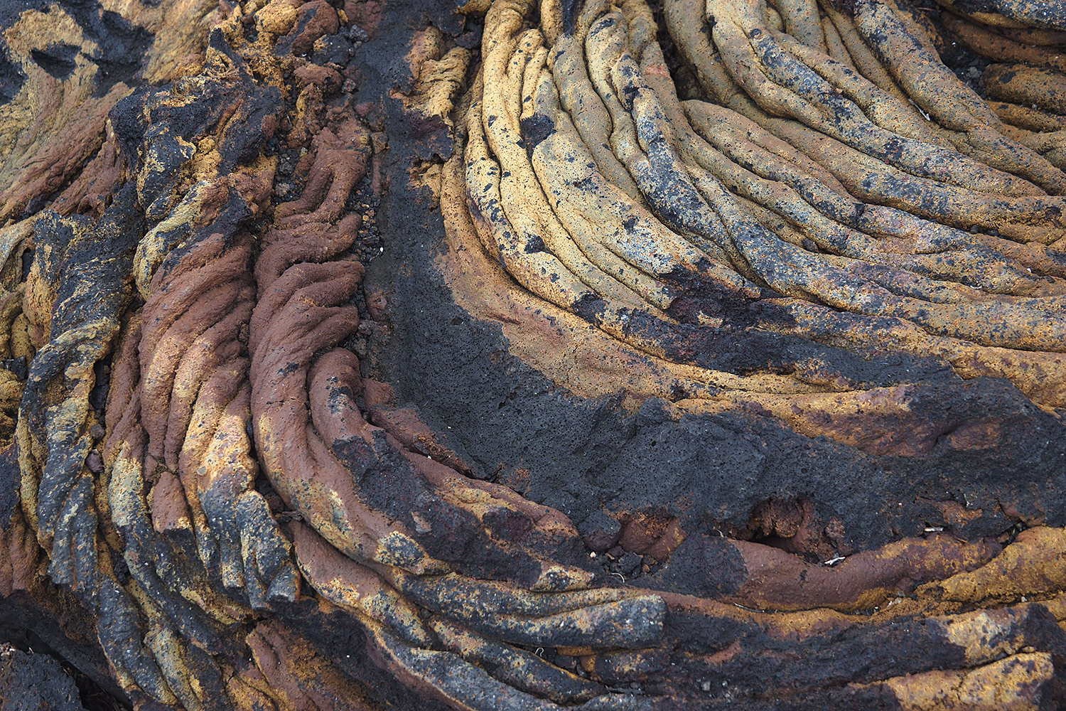 Stricklava am Charco Azul . El Hierro . Kanarische Inseln 2018 (Foto: Andreas Kuhrt)