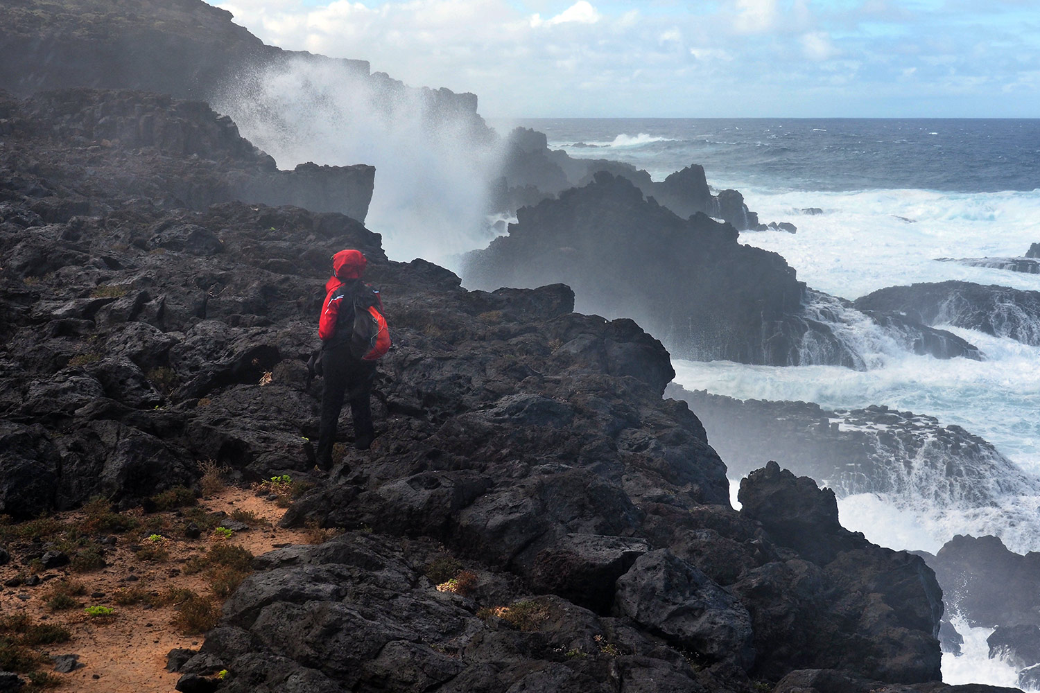 Bei Charco Manso . El Hierro . Kanarische Inseln 2018 (Foto: Andreas Kuhrt)