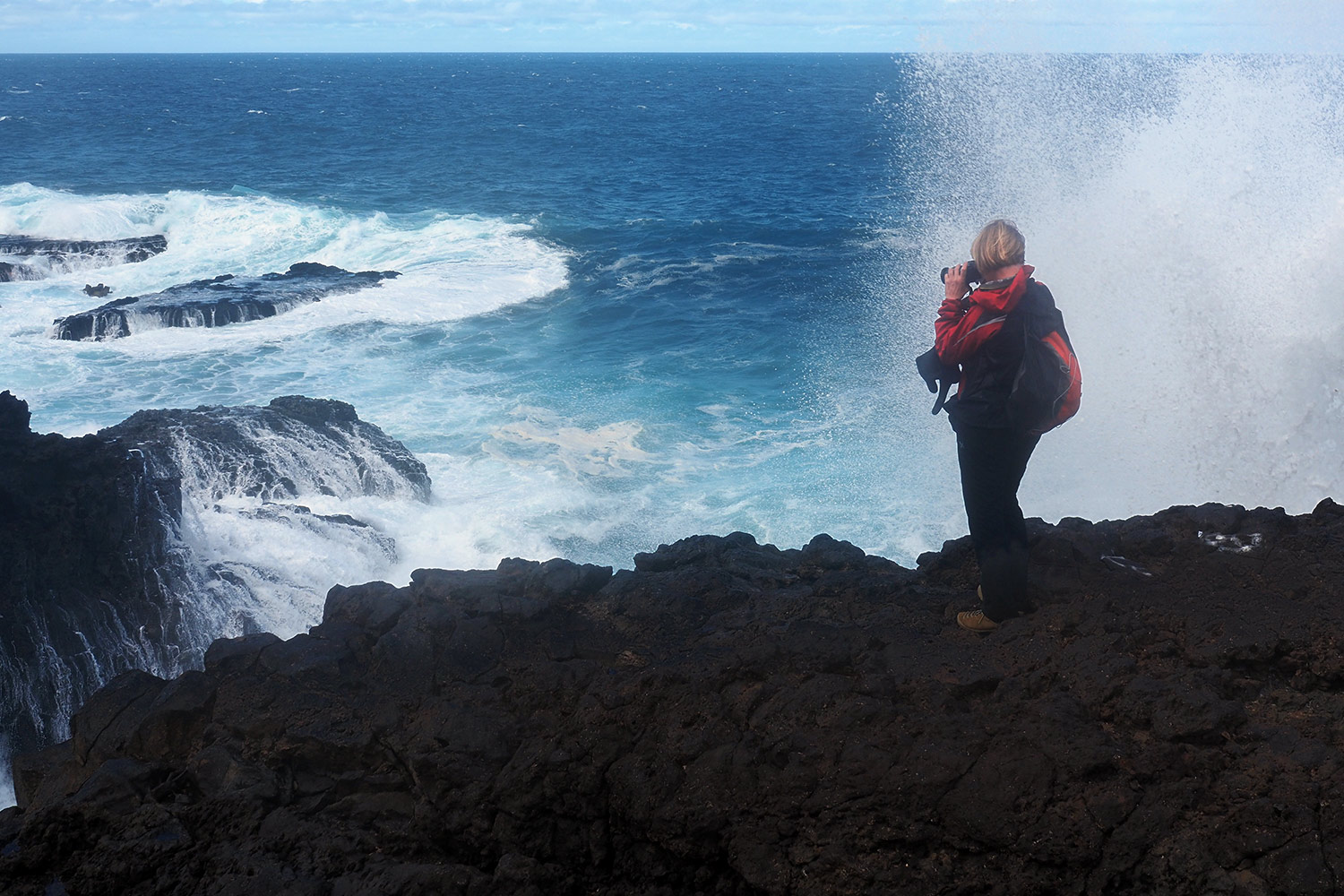 Bei Charco Manso . El Hierro . Kanarische Inseln 2018 (Foto: Andreas Kuhrt)