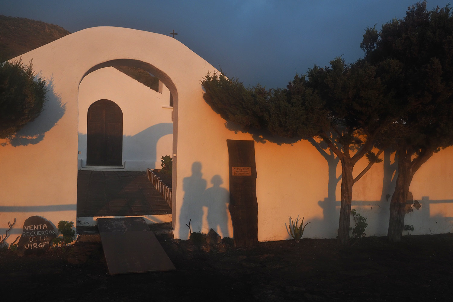 Tor zur Ermita Virgen de los Reyes . El Hierro . Kanarische Inseln 2018 (Foto: Andreas Kuhrt)