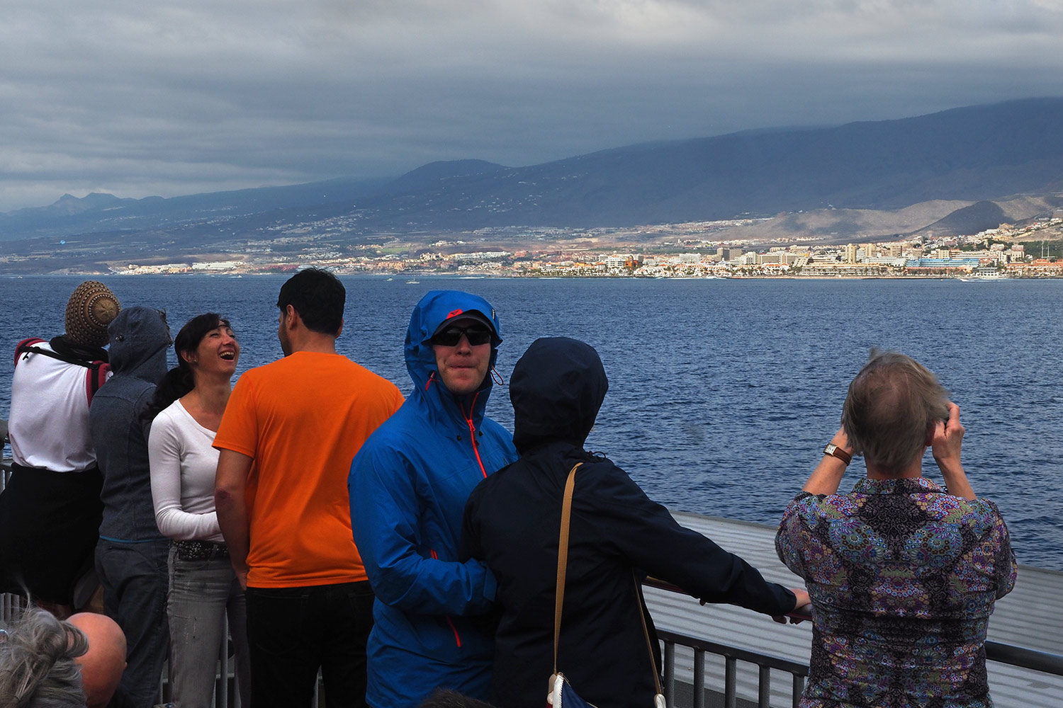 Fähre Von Los Cristianos (Teneriffa) nach San Sebastian (La Gomera) . Kanarische Inseln 2018 (Foto: Andreas Kuhrt)