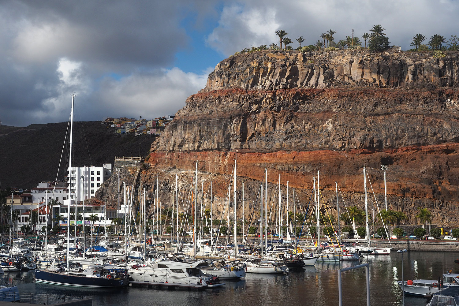 San Sebastian: Hafen . La Gomera . Kanarische Inseln 2018 (Foto: Andreas Kuhrt)