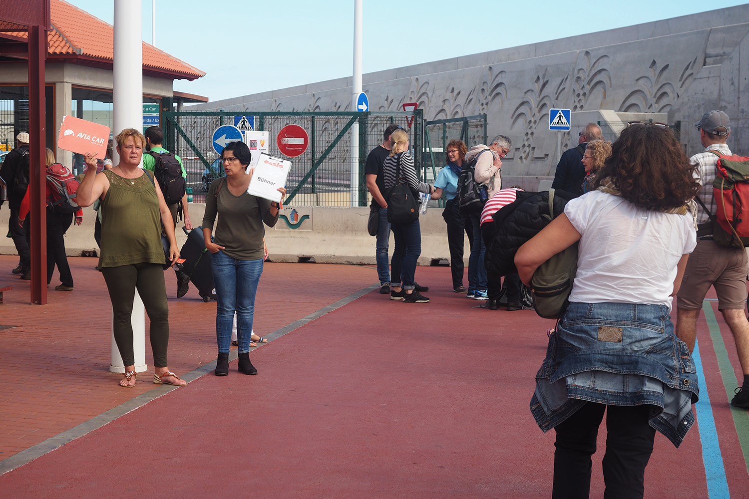 San Sebastian: Ankunft im Hafen . La Gomera . Kanarische Inseln 2018 (Foto: Andreas Kuhrt)