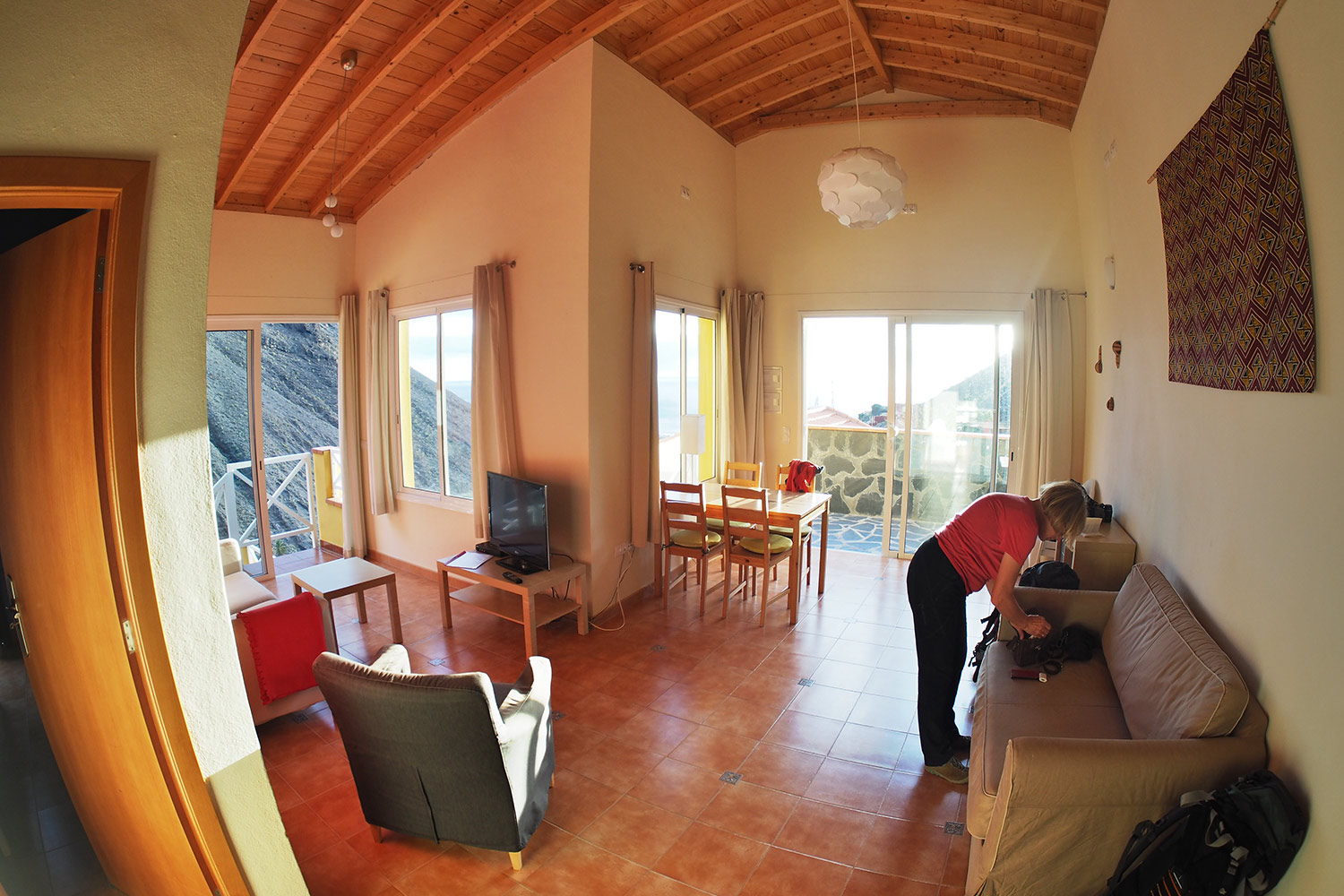 La Calera: Casa "Buena Vista" . Valle Gran Rey . La Gomera . Kanarische Inseln 2018 (Foto: Andreas Kuhrt)