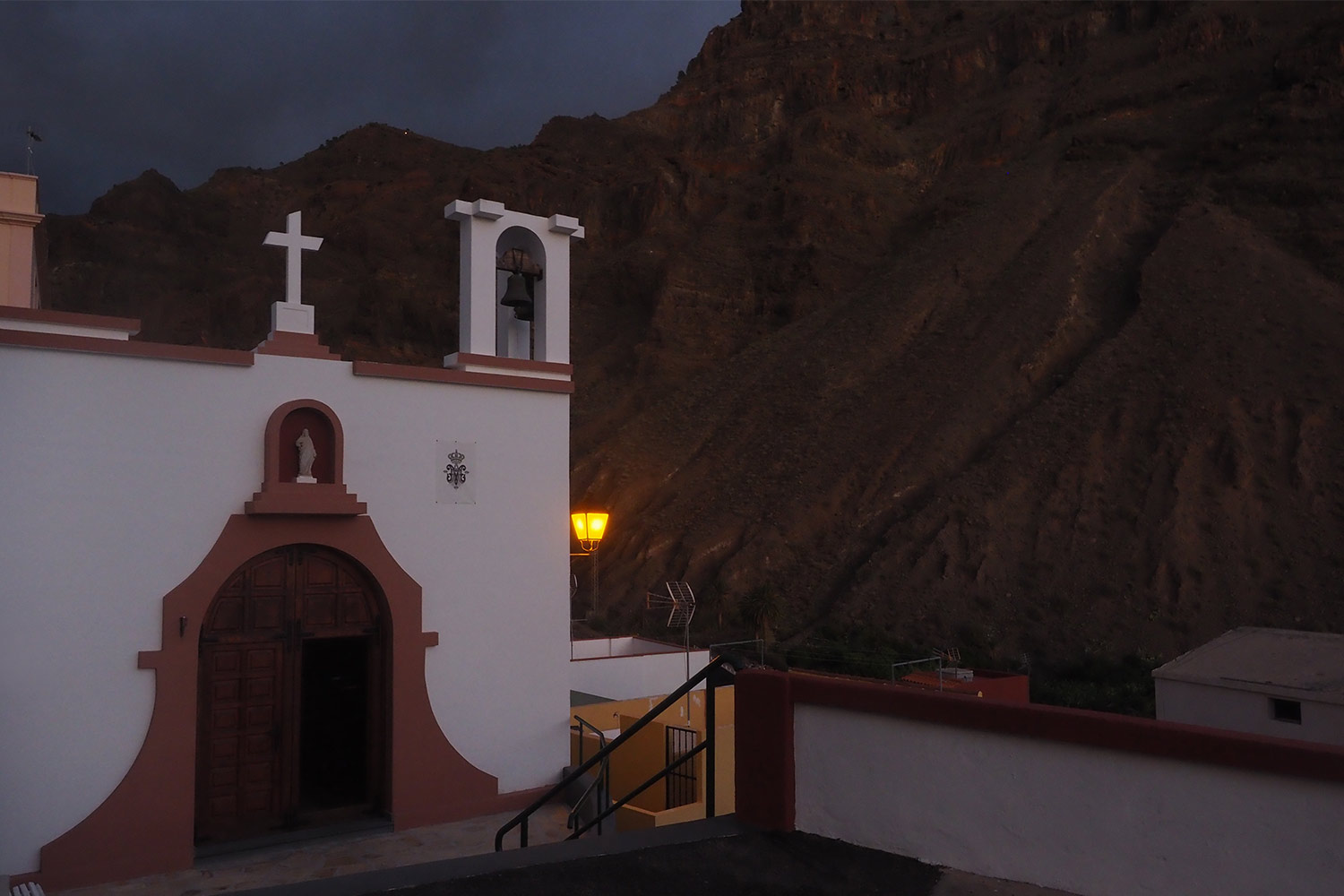 La Calera: Ermita San Salvador . Valle Gran Rey . La Gomera . Kanarische Inseln 2018 (Foto: Andreas Kuhrt)