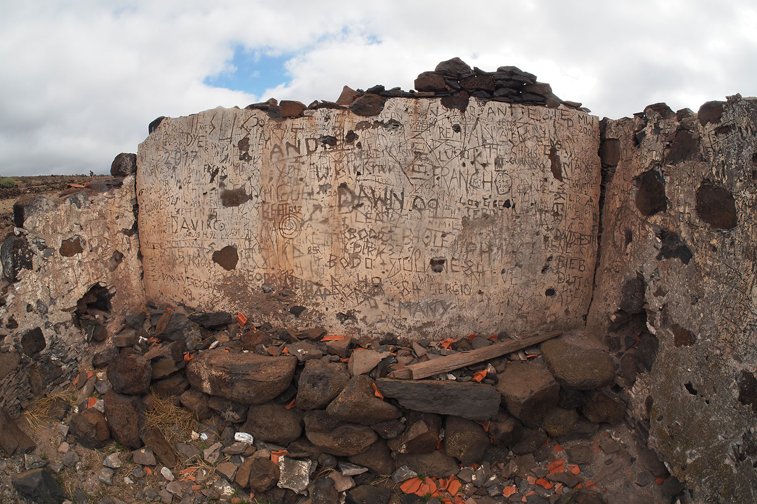 Ruine Casa de la Mérica . Valle Gran Rey . La Gomera . Kanarische Inseln 2018 (Foto: Andreas Kuhrt)