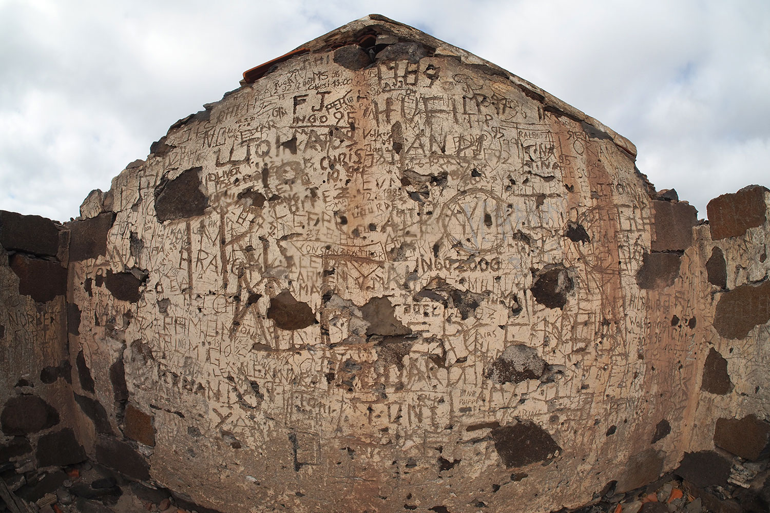 Ruine Casa de la Mérica . Valle Gran Rey . La Gomera . Kanarische Inseln 2018 (Foto: Andreas Kuhrt)