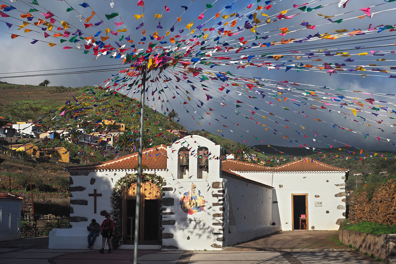 Arure: Parroquia Nuestra Señora de la Salud . Valle Gran Rey . La Gomera . Kanarische Inseln 2018 (Foto: Andreas Kuhrt)