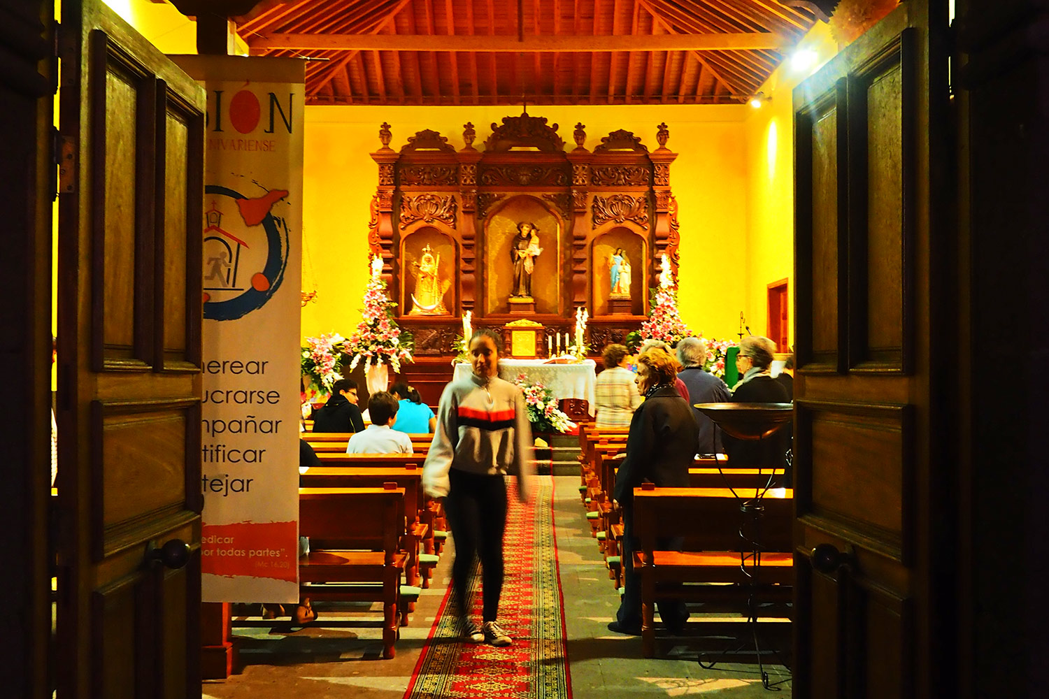 El Retamal: Iglesia de San Antonio de Padua . Valle Gran Rey . La Gomera . Kanarische Inseln 2018 (Foto: Andreas Kuhrt)