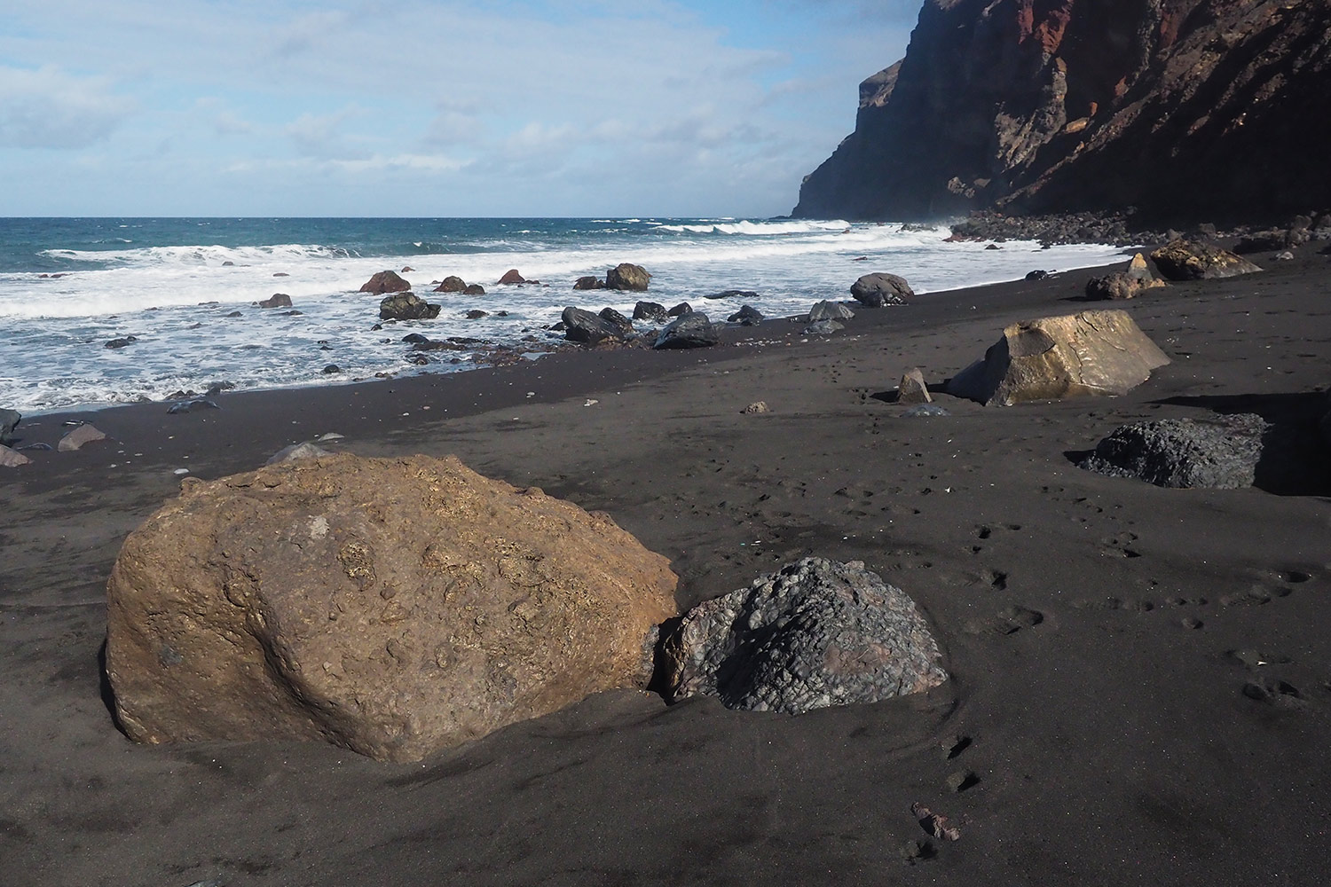 Playa de Ingles . Valle Gran Rey . La Gomera . Kanarische Inseln 2018 (Foto: Andreas Kuhrt)