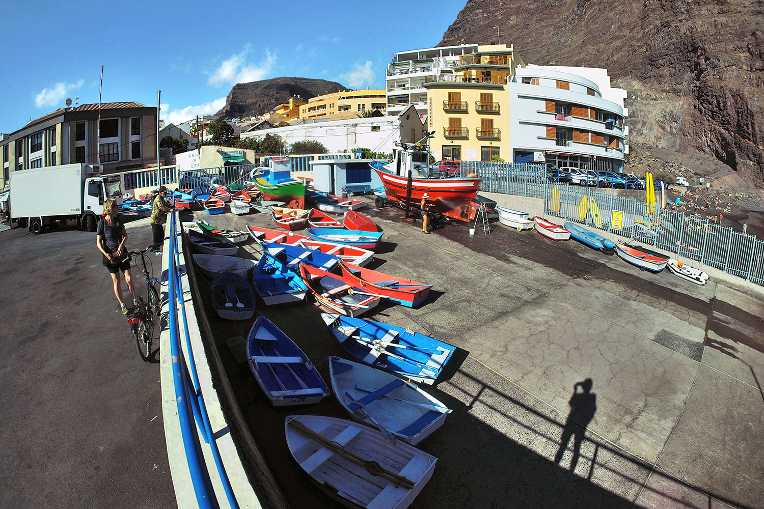Puerto de Vueltas . Valle Gran Rey . La Gomera . Kanarische Inseln 2018 (Foto: Andreas Kuhrt)