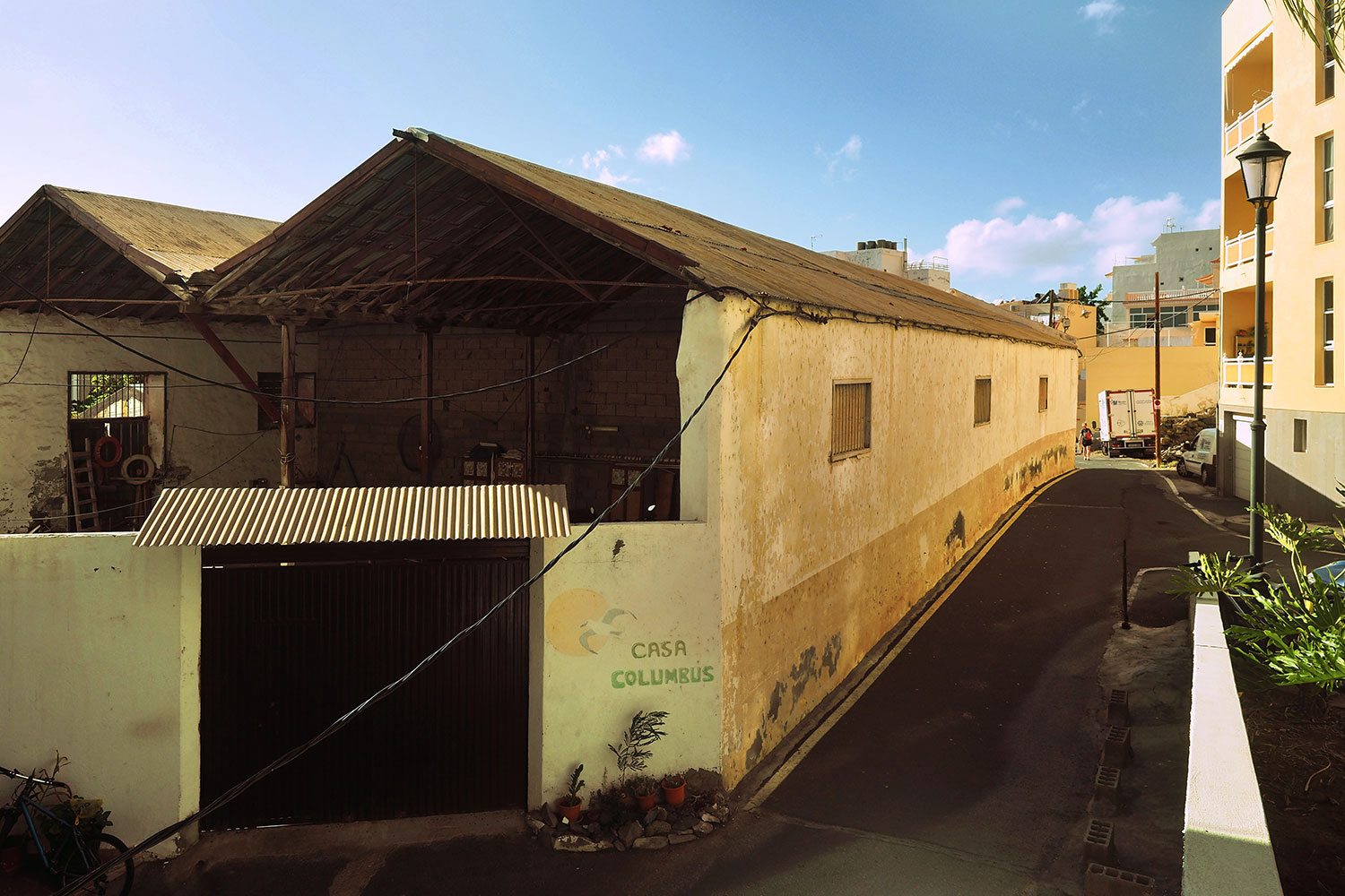 Vueltas: Casa Columbus . Valle Gran Rey . La Gomera . Kanarische Inseln 2018 (Foto: Andreas Kuhrt)