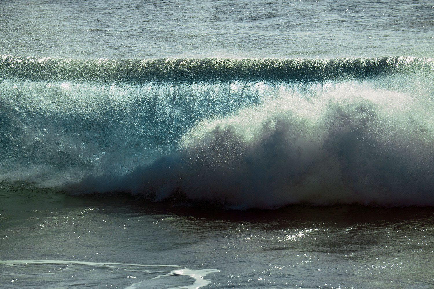 Vueltas: Wellen am Charco de la Condesa . Valle Gran Rey . La Gomera . Kanarische Inseln 2018 (Foto: Andreas Kuhrt)