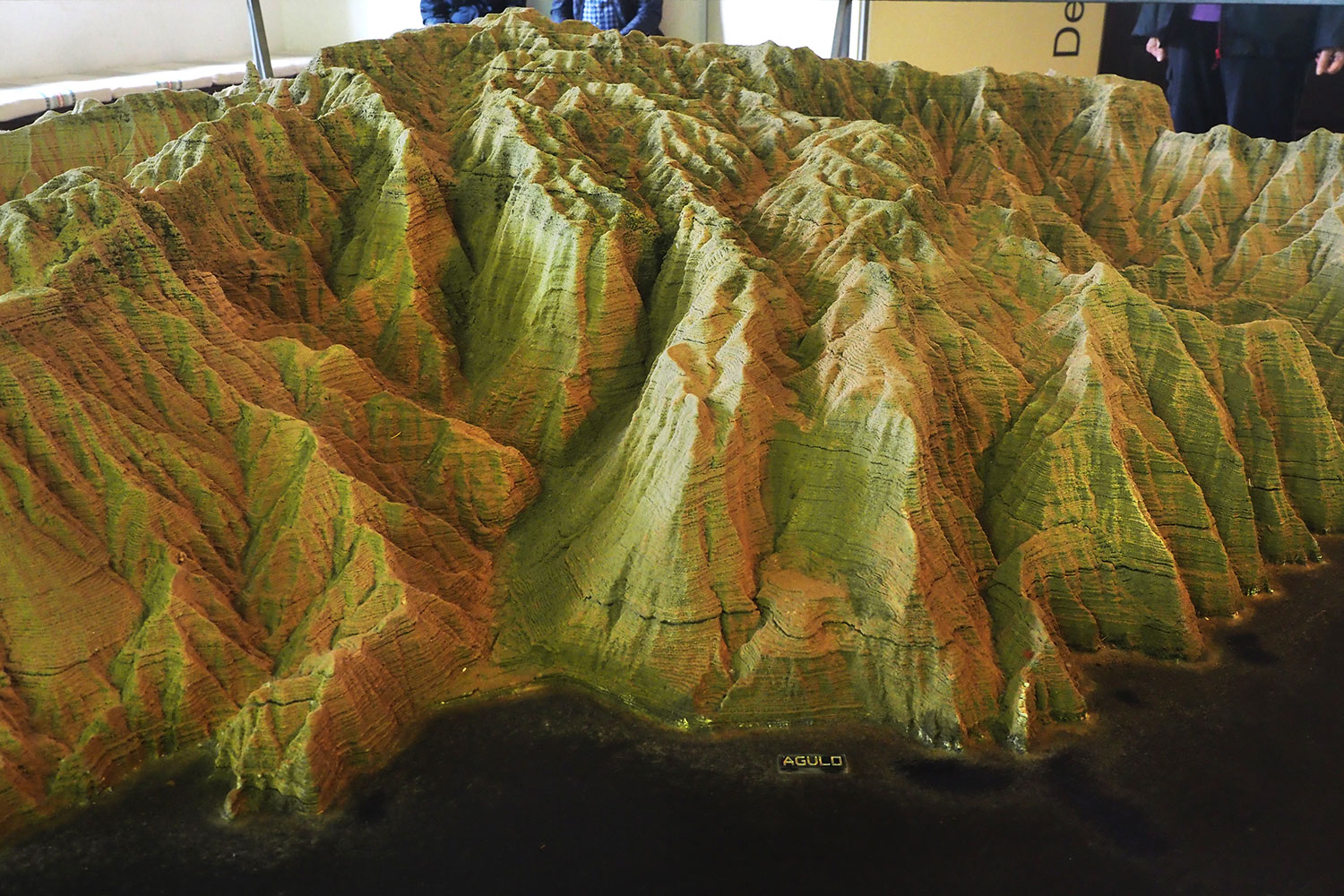 Garajonay-Besucherzentrum Juego de Bolas: Modell La Gomera . La Gomera . Kanarische Inseln 2018 (Foto: Andreas Kuhrt)