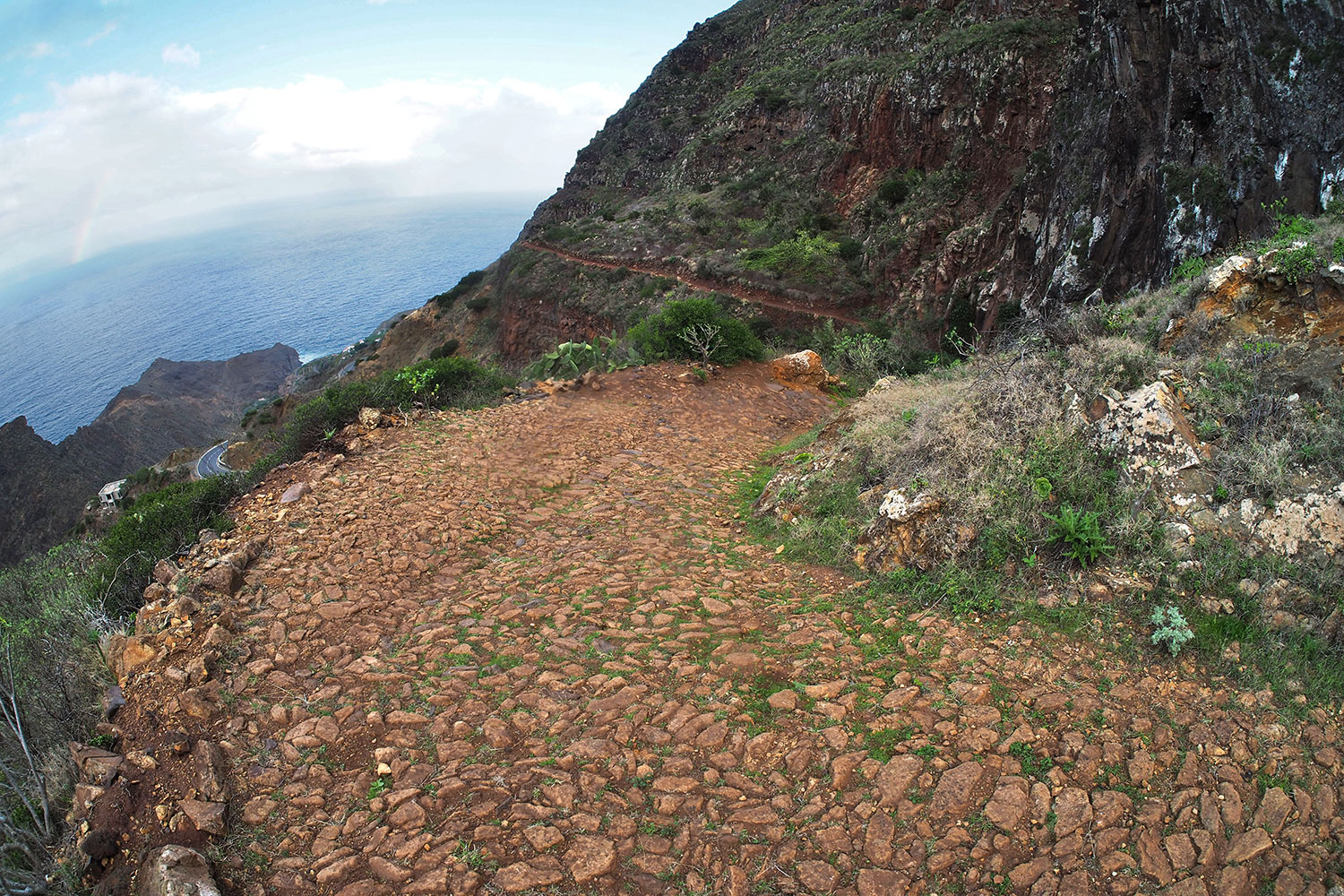 Camino el Roquillo . La Gomera . Kanarische Inseln 2018 (Foto: Andreas Kuhrt)
