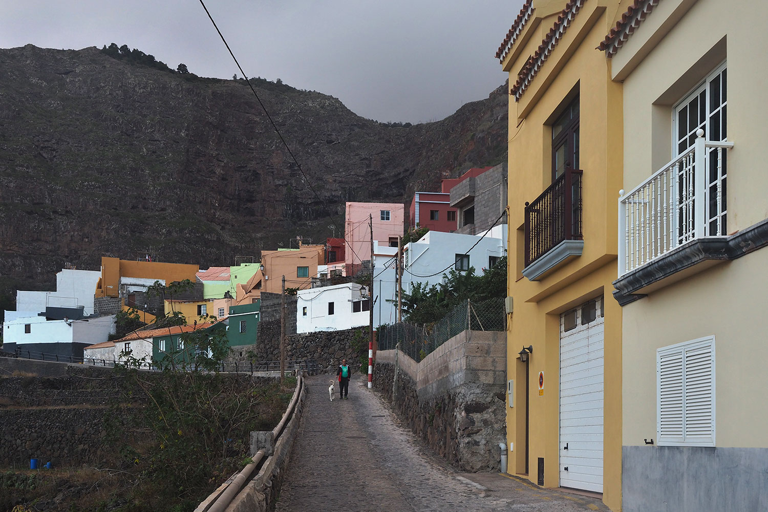 Agulo: Ortsteil El Charco . La Gomera . Kanarische Inseln 2018 (Foto: Andreas Kuhrt)