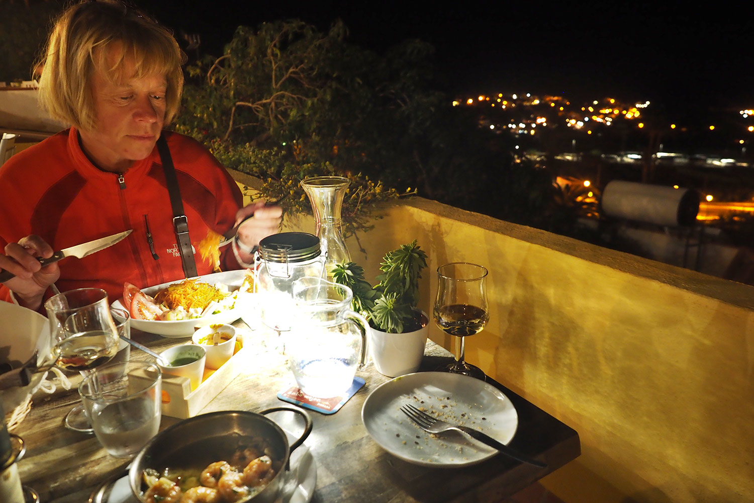 La Calera: Bar/Restaurant "La Orquidea" . Valle Gran Rey . La Gomera . Kanarische Inseln 2018 (Foto: Andreas Kuhrt)