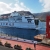 Anlegemanöver der Fähre Naviera Armas "Volcan de Taburiente" . Hafen von San Sebastian . La Gomera . Kanarische Inseln 2018 (Foto: Andreas Kuhrt)