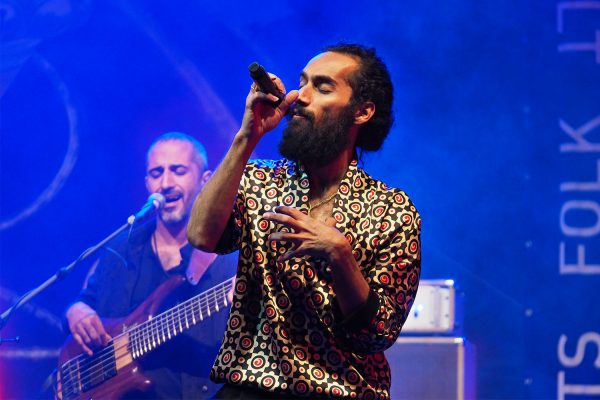 Rudolstadt-Festival 2019: Damahi: Reza Koolaghani (Foto: Manuela Hahnebach)