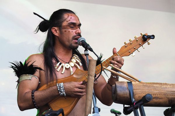 Rudolstadt-Festival 2019: Small Island Big Song: Yoyo Tuki (Foto: Manuela Hahnebach)