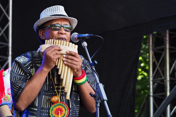 Rudolstadt-Festival 2019: Small Island Big Song: Sammy Samoela (Foto: Manuela Hahnebach)