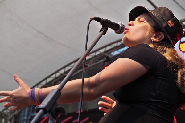 Rudolstadt-Festival 2019: Fémina: Clara Miglioli (Foto: Manuela Hahnebach)