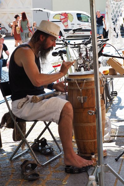 Rudolstadt-Festival 2019: Doontki: Goran Dimitrijevski (Foto: Manuela Hahnebach)