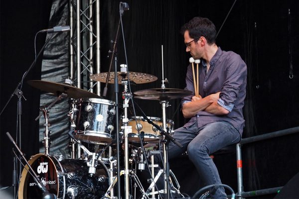 Rudolstadt-Festival 2019: Kurdophone: Lukas Eichinger (Foto: Manuela Hahnebach)