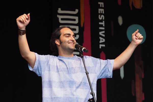 Rudolstadt-Festival 2019: Kurdophone: Omid Darvish (Foto: Manuela Hahnebach)