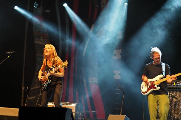 Rudolstadt-Festival 2019: Alice Phoebe Lou und Dekel Adin (Foto: Manuela Hahnebach)