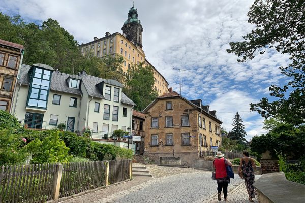 Rudolstadt: Weinbergstraße - Schlossaufgang 1 (Foto: Manuela Hahnebach)