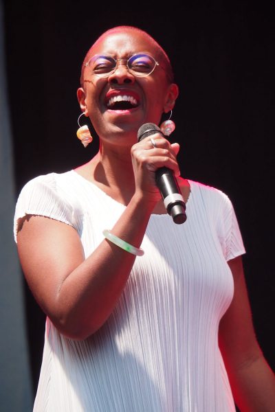 Rudolstadt-Festival 2019: Sing The Truth: Cecile McLorin Salvant . Eröffnungskonzert (Foto: Andreas Kuhrt)